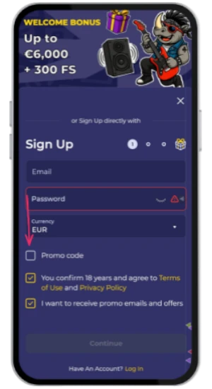 Code invoeren_Plinko